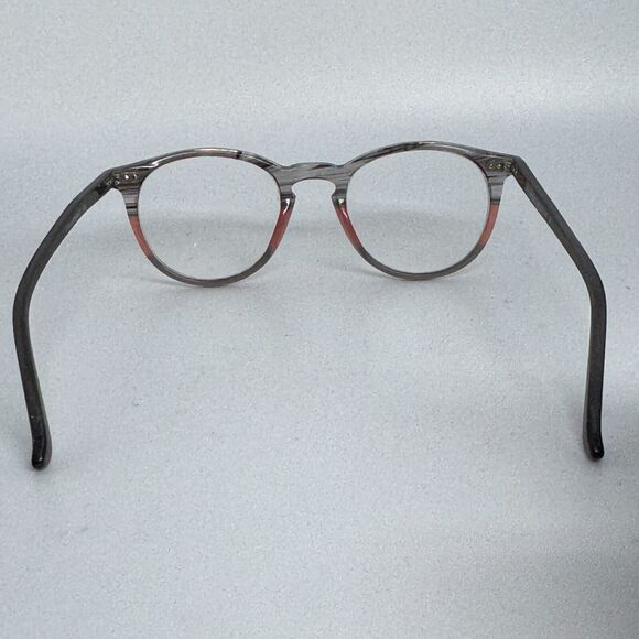 Eyebuydirect Kyoto Gray Multicolor Round Eyeglasses Frames 48-21-140 H16396 - Picture 3 of 7